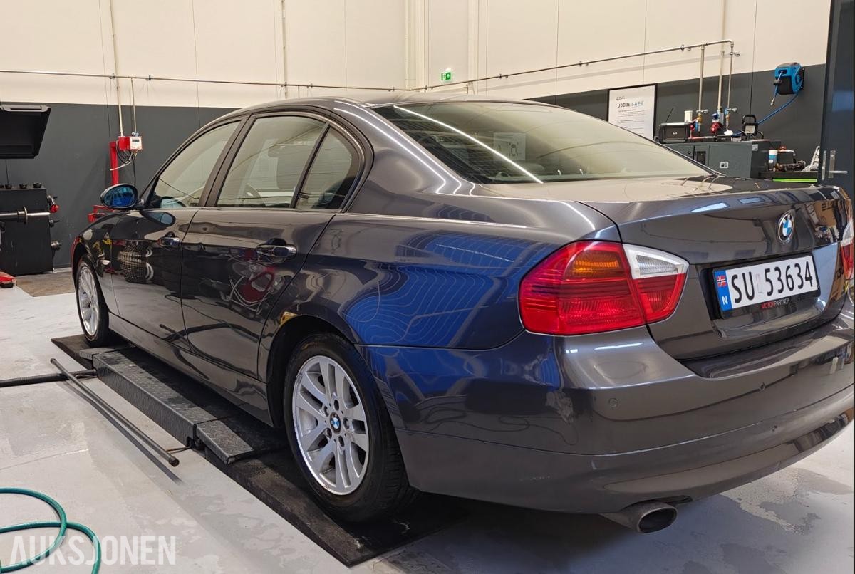2007 BMW 316i (E90) SKINNSETER S+V DEKK EU OK 02.2027 168000km